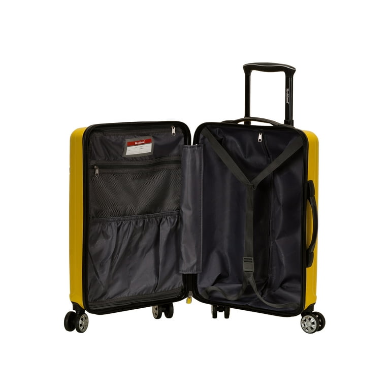 Rockland Luggage Horizon 3 Piece Hardside Polycarbonate Luggage