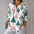 thumbnail image 4 of Fall Saving Talove Long Sleeve Shirts for Women Funny Graphic Sweatshirt Women Fall Clothes Crewneck Tee Blouses Womens Tops Dressy Casual Plus Size Christmas Shirts, 4 of 6