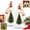 2pcs-2a, variant on 2027 Christmas Message in A Bottle Tree Recordable Snow Globe Forever Voice Ornament Playback Cork Glass Sentimental Gift Personalized Winter Vial Greeting Festival Party New Year Card Idea Handmade