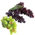 thumbnail image 5 of 1 Bunch Fake Grape Artificial Plastic Lifelike Faux Fruit Home Garden Decoration, 5 of 5