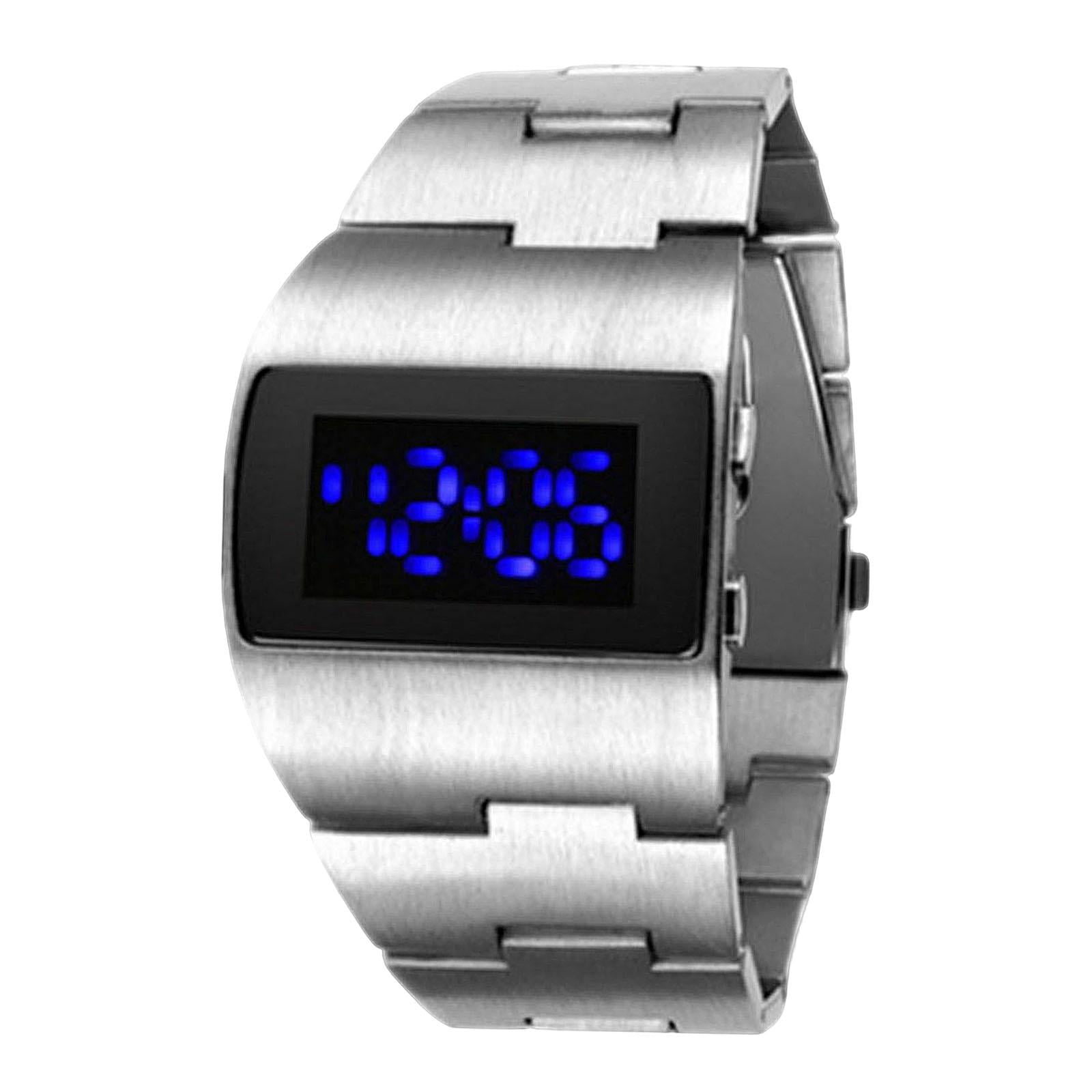 Xuanheng Watch Led Screen Novelty Multifunction Alloy Simple Date Wrist Red Light Other 13cmx8cmx4cm
