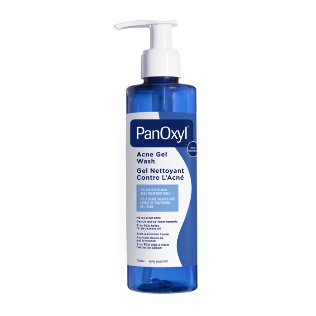 PanOxyl Acne Gel Wash, 2% Salicylic Acid, Helps Clear Acne