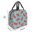 thumbnail image 3 of Disketp Watermelon for Insulated Lunch Bag for Women and Men, Perfect for Work, Hiking, Picnic, 3 of 8