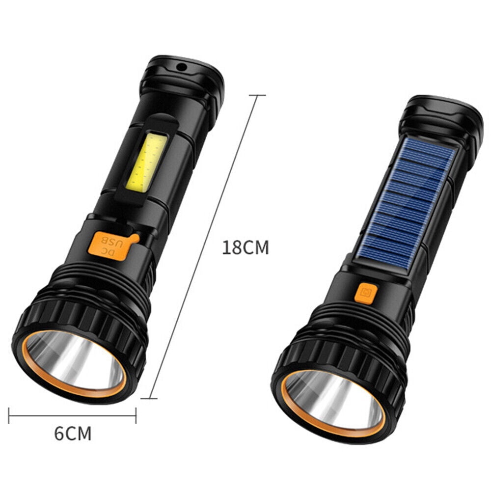 LED Rechargeable, Super Bright, 3 Modes Handheld Outdoor, Power Bank, Long Distance Spot for Camping Hiking Climbing Fishing