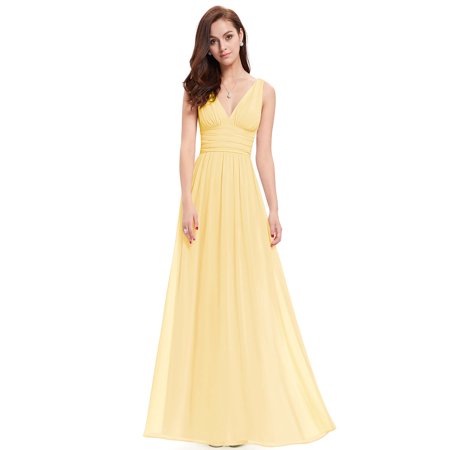 Ever-Pretty - Ever-Pretty Women's Elegant V-Neck Wedding Guest Dresses