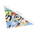 thumbnail image 5 of Lsque Bluey Printing Dog Bandana ,Cat Scarf Adjustable Bib Handkerchief Accessories for Dogs Cats,Pet scarf,Pet fashion, 5 of 8