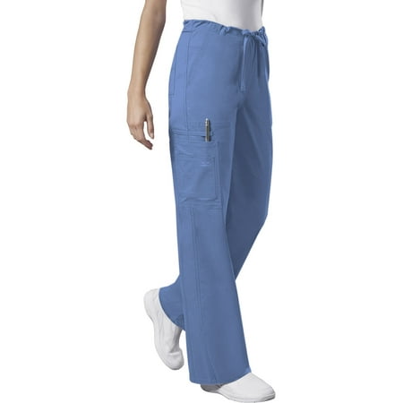 

Cherokee Workwear Core Stretch Men & Women s Scrubs Pant Drawstring Cargo 4043