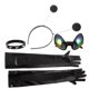 thumbnail image 5 of GOOHOCHY 1 Juego de antena alienígena creativa, diadema, gafas, pulsera, guantes, accesorios de fiesta, 5 of 8