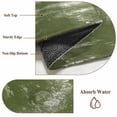 thumbnail image 6 of 2'x6' Rug Runners for Hallways Kitchen, Sage Green Trees Non Slip Entryway Beside Floor Carpet Runner, Forest Art Decor Spring Summer Nature Leaf Washable Laundry Room Bedroom Throw Rugs Mat, 6 of 8