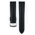 thumbnail image 2 of Hirsch James Leather Watch Strap - Black - L - 22mm - Silver Buckle, 2 of 9
