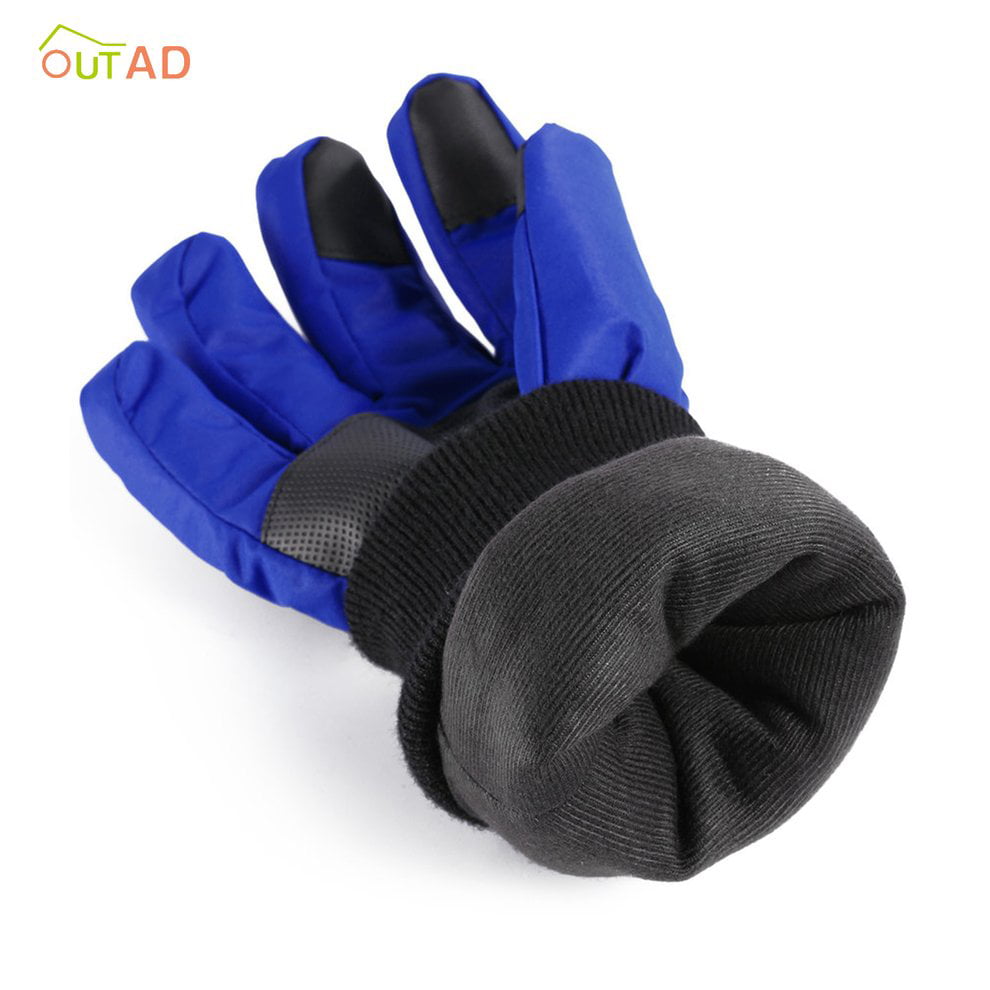 OUTAD Outdoor Elastic Waterproof Snow Ski Gloves Mountain Climbing for Men QS 