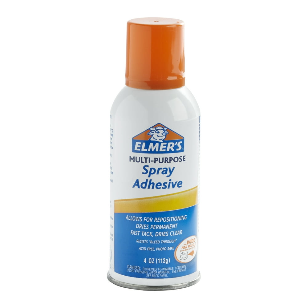 Elmer's MultiPurpose Mounting Spray Adhesive, 4 Ounce