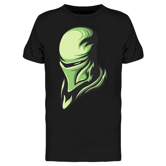 Shadow Ninja Green Gamer Icon Tee Men's -Image by Shutterstock