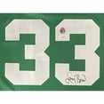 thumbnail image 2 of Larry Bird Signed Boston Celtics Green MandN HWC Swingman Jersey Bird+JSA ITP, 2 of 4