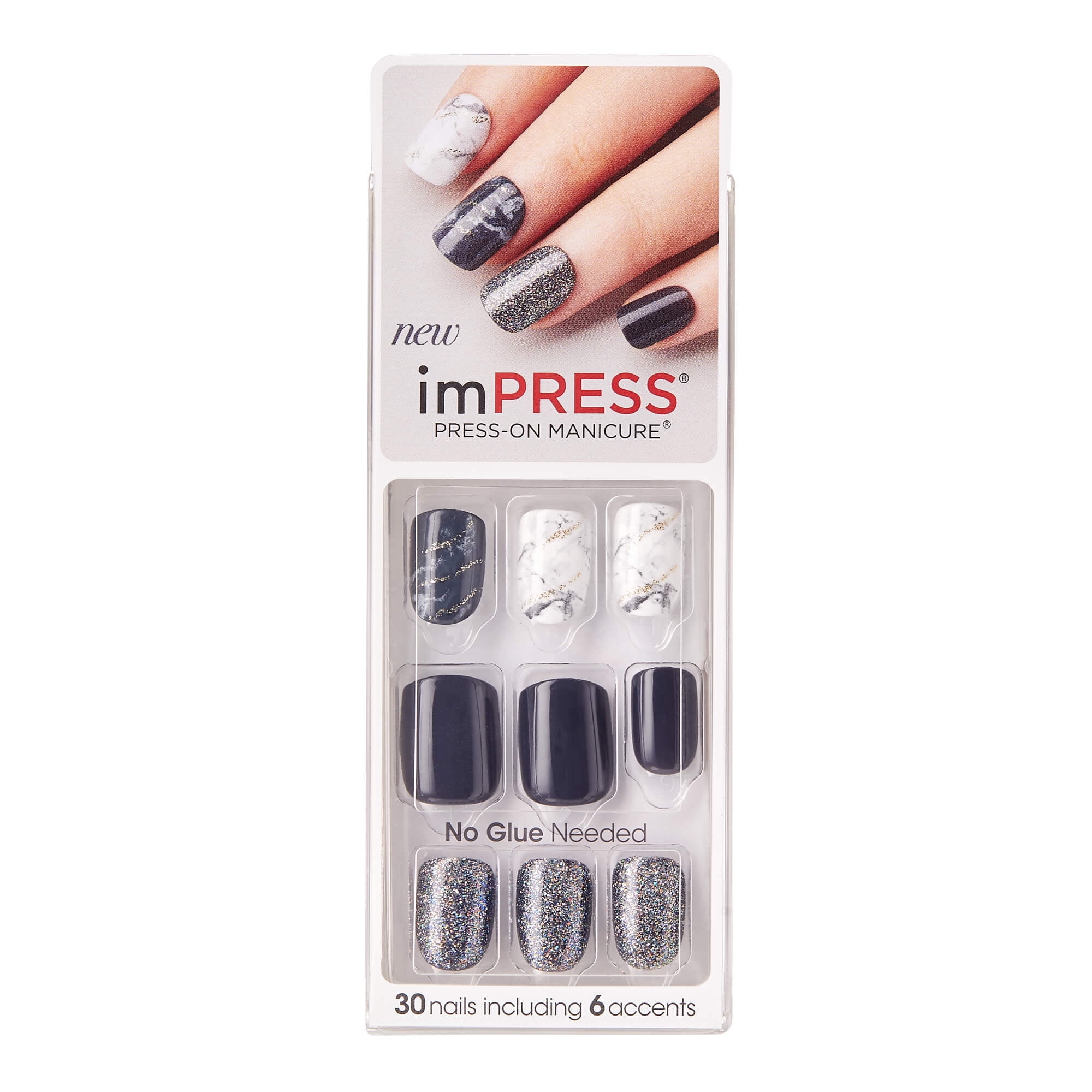 imPRESS Press-on Manicure Kit - See the Light - Walmart.com
