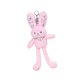 thumbnail image 1 of Llavero de peluche de conejito, colgante portátil para mochila, ideal para novias, mujeres y niños. Rosa, 1 of 9