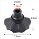thumbnail image 4 of 8 Uds. Tapa de Pierna para Taburete de Camping, Antideslizante para Base de Silla para Exteriores, Accesorio Ajustable para Silla de Pesca de 13Mm, 4 of 5