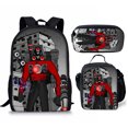 thumbnail image 1 of Skibidi Toilet Student Backpack Children'S Meal Bag Pencil Bag Three-Piece Backpack, 1 of 2