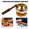 thumbnail image 2 of Miangastore Buddha Sound Bowl Golden 1 Set Tibetan Style, 2 of 8