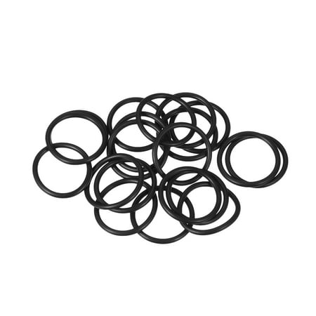 10 O-Rings In Gomma Nitrile 33x28x2.5 Mm - Guarnizioni Per Rubinetti E Riparazioni Idrauliche - Foto 12
