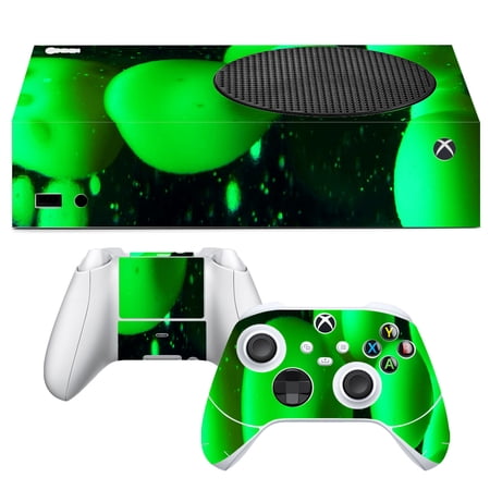 VWAQ Green Lava Lamp Skin For Xbox Series S Console and Controllers - Vinyl Decal To Fit Xbox Series S - XSRSS10 [video game]