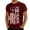tshirts 22#Wine, variant on WAYUTE Mens 250 Anniversary USA Shirt National Flag Colors Graphic Patriotic Short Sleeve Tee Casual Comfortable 4th of July T Shirts