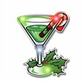 thumbnail image 2 of Light Up Christmas Martini Flashing Blinking LED Body Light Lapel Pins (25-Pack), 2 of 4