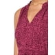 thumbnail image 3 of Vestido GAP sin mangas con cuello en V y abertura, estampado floral negro, talla XL, 3 of 3