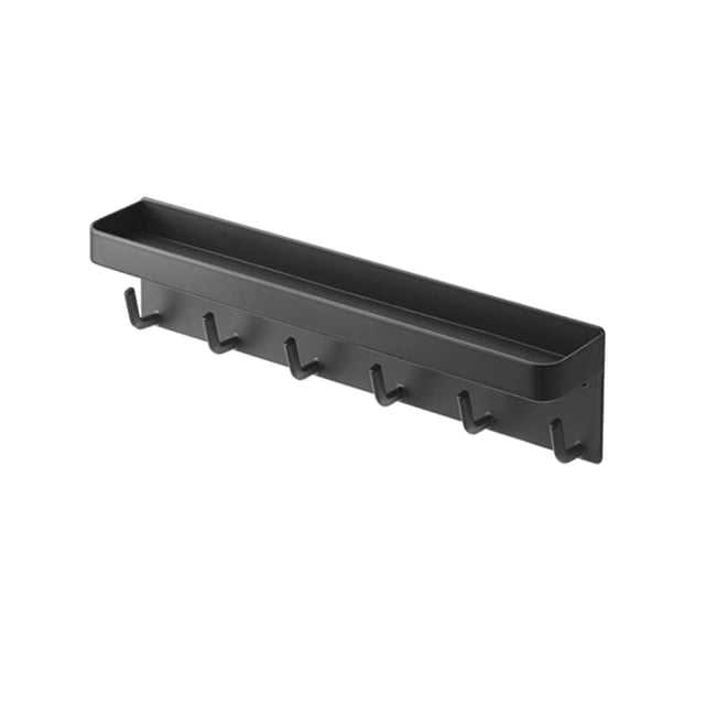 Ganchos de estantería Montada de almacenamiento colgante Soporte de toalla de toalla Atinte Panga de resbalón Anti Slip Sala de estar de dormitorio Inevent HA061059-00B