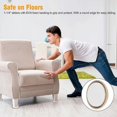 thumbnail image 4 of 32 Large Magic Moving Sliders Furniture Pad Protector Floor Carpet Anti Slip Mat, 4 of 5