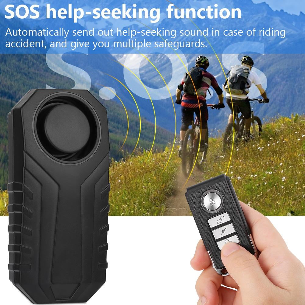 OTVIAP MR-22R2 Wireless Bicycle Bike Anti-theft Alarm Security Remote Control Lock Loud Sound Alarm,Bicycle Anti-theft Alarm,Lock Anti-theft Alarm