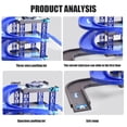 thumbnail image 4 of Godderr Kids Toys 10PCS Kids toy car Double-decker rail car toys DIY rail car Boys' toys gifts, 4 of 6