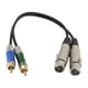thumbnail image 4 of Cable de sonido estéreo shamjiam 2 XLR a 2 Cable de 1 pie, 4 of 9