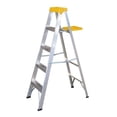 thumbnail image 1 of Escalera de Aluminio Tipo Tijera Surtek 4 Peldaños 1.54 Metros Amarillo, 1 of 3