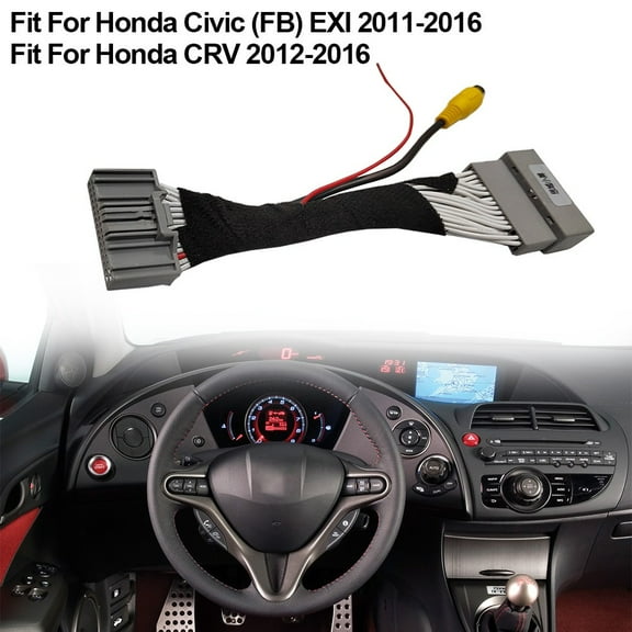 Rear View Camera Adapter Cable Fit For Honda-CRV For -Civic 2012-2016