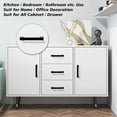 thumbnail image 3 of 10 Pack 3.7" Kitchen Cabinet Handles Black Cabinet Pulls, 3 of 6
