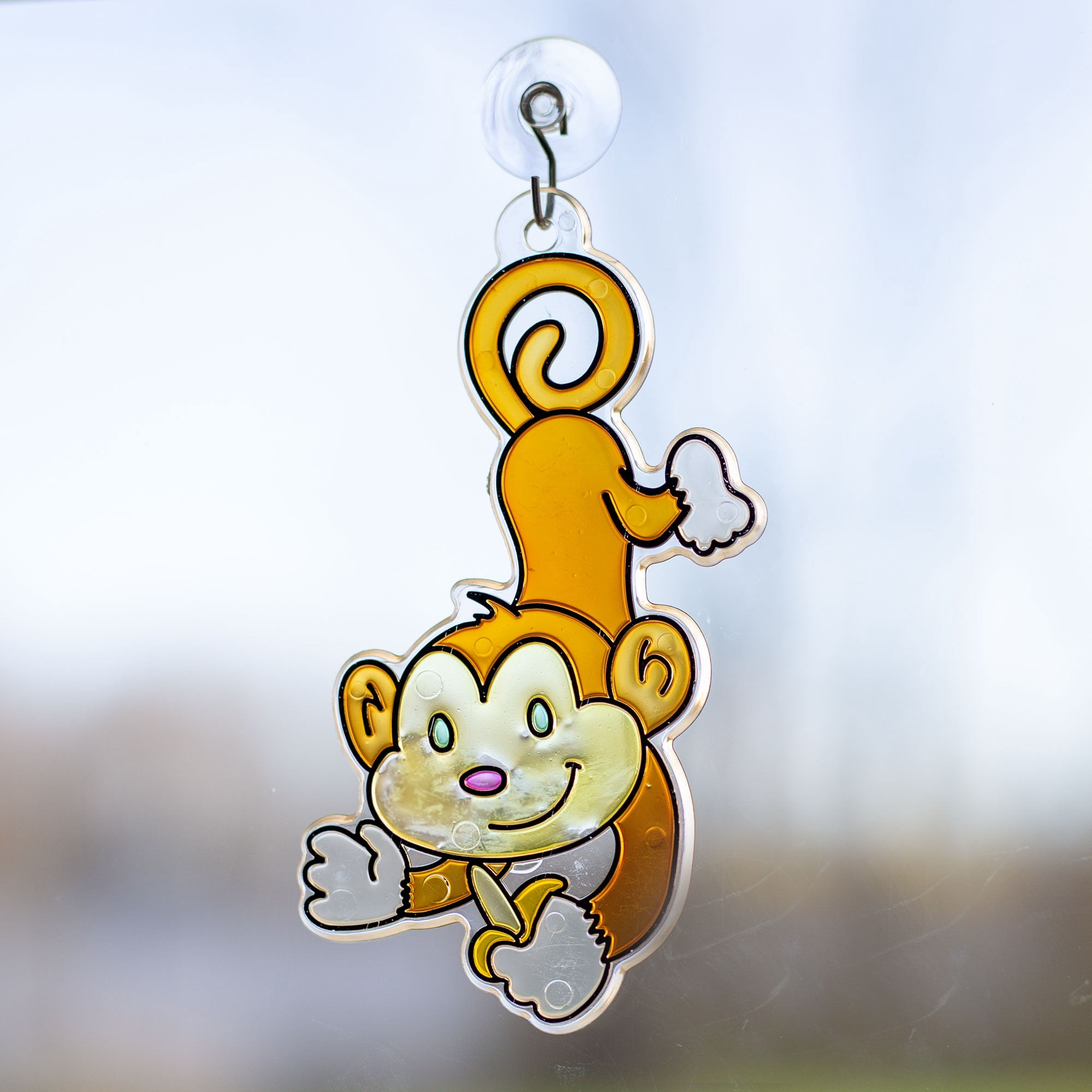 Hello Hobby Ready-to-Paint Monkey Suncatcher