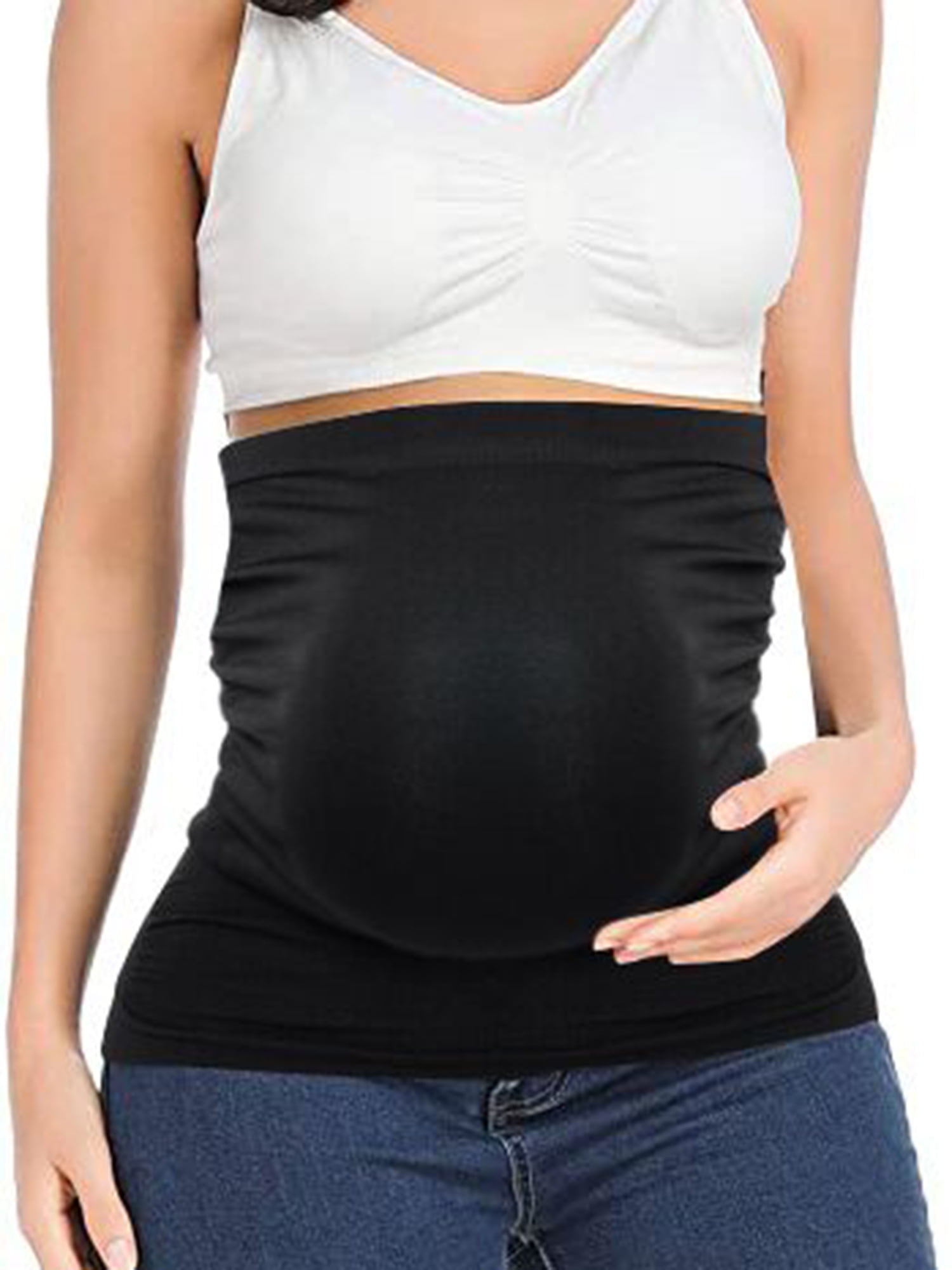 SAYFUT Maternity Belly Band for Pregancy Extender Strechy Belt of