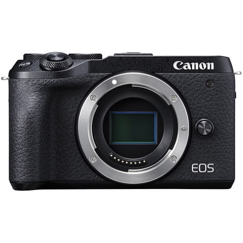 Canon Mirrorless Camera [EOS M6 Mark II] for (APS-C) Dual CMOS Auto Focus| Wi-Fi |Bluetooth and 4K Video, Black - Walmart.com