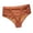 #0441-Brown, variant on Mesh Panel Thong Panties for Women Low Rise No Show Support Briefs Breathable Smooth Trendy Daily Intimates Gift