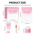 thumbnail image 3 of Peel Off Night Cream Mask Set - Elasticity & Hydration Care, Reduces Sagging & Dullness - Hydrolyzed Collagen For Glowing Skin ,For Nighttime, 3 of 8