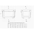 thumbnail image 1 of Orca ORCOR-WH020 20 Refroidisseur Classique à Face Dure&44; Orange & Blanc - 20 qt., 1 of 1