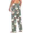 thumbnail image 3 of FORMRS Mens Pajama Pants with Pockets Soft Cotton Sleepwear Lounge Bottoms, Sizes S-2XL, Winter Goose, 3 of 7