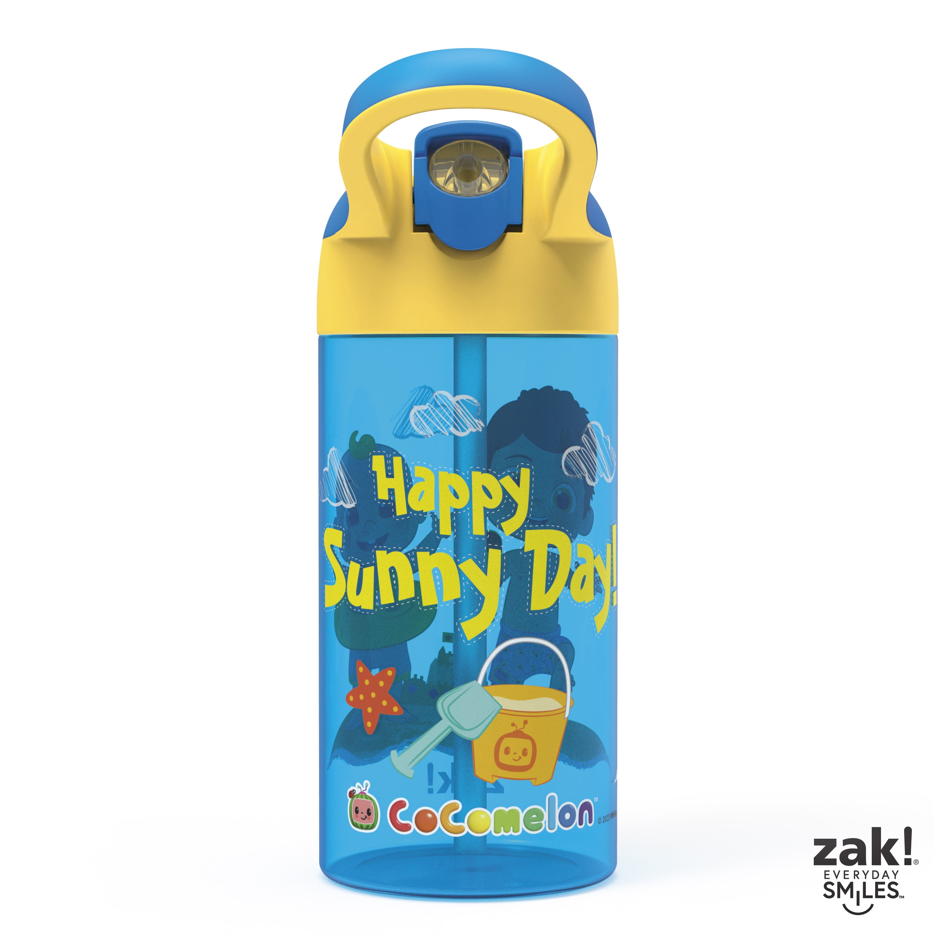 Zak Designs Blippi Kids Water Bottle with Spout Cover and Built-in Carrying  Loop, Made of Durable Pl…See more Zak Designs Blippi Kids Water Bottle