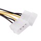 thumbnail image 5 of 2X Adaptador de Cable de Conector de Alimentación de Tarjeta Gráfica PCI-E Molex IDE Dual de 4 Una 6, 5 of 5