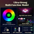thumbnail image 3 of Lámpara de Noche 3D Cloud RGB Compacta con Forma de Nube Tormentosa y Música Rítmica, Ideal para Uso en Interiores, Dormitorios o Juegos., 3 of 5