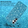 thumbnail image 4 of Compatible with Samsung S24 FE Case Glitter Shockproof, Samsung Galaxy S24 FE Phone Case Bling Sparkly TPU and PC Silicone Shiny Girl Women Thin Protective Cover (Blue), 4 of 14