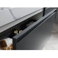 thumbnail image 5 of Manarola 48" Dark Gray with Thick Quartz Wall Mount Bathroom Vanity, 5 of 9
