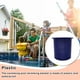 thumbnail image 5 of Eigraketly Cesta de piscina Práctica práctica Cestas de skimmer de plástico Filtro ligero Colador Gran capacidad de carga Deja desechos Deportes acuáticos Eigraketly OD024709-01, 5 of 6