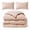 Camel+Beige, variant on Eurhowing Twin/Full Size Velvet Comforter Set 3 Pieces, Soft Fluffy Reversible Bedding Sets, All Season Lightweight Quilt Bedspread with 2 Pillow Shams, Navy